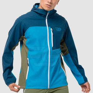 Men Softshell <b>Jacket</b> Breathable <b>Lightweight</b> Waterproof Windproof Outdoor Hiking <b>Running</b> Travel Sports Casual Streetwear - Product Image 4