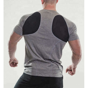 T-shirts de jogging grande taille pour hommes, coupe slim décontractée, col rond, légers, 100% coton, t-shirt pour hommes grande taille - Product Image 2