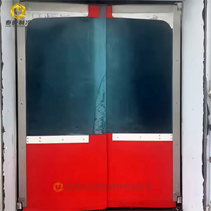 Usine Personnaliser Cuisine Restaurant Isolé PVC Porte Anti-Collision Impact Swing Traffic Door - Product Image 2