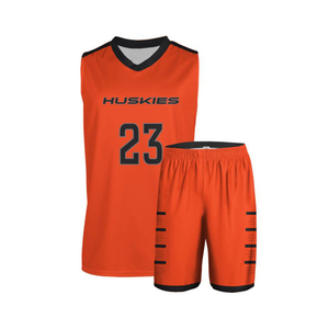 Factory Basketball Teamwear Custom Logo Breathable Mesh Quick Dry Polyester Summer Training Team Custom Logo Uniform - Product Image 1