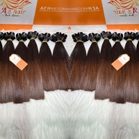 Tendance 2024 : Cheveux humains Remy Raw Single Donor, lisses et soyeux, ondulés, en mèches et avec closure, doux au toucher, vente en gros