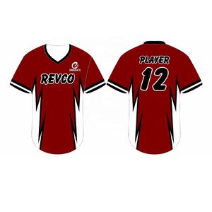 Bajo MOQ Ropa deportiva Uniforme de béisbol Tamaño personalizado Jersey de béisbol Ropa para jóvenes Jersey de béisbol - Product Image 1