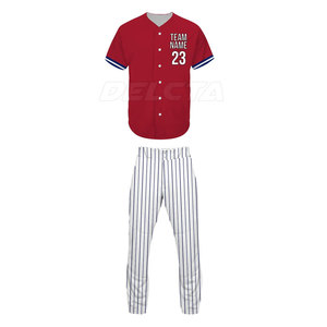 Customized Logo Light Weight Baseball Uniform Plus Size Baseball Uniform Low Moq Baseball Uniform - Product Image 4