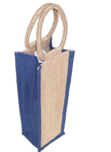 Bouteille de vin en coton imprimé personnalisé fourre-tout réutilisable écologique direct fabricant dernier prix bouteille d'eau au design uni - Product Image 3