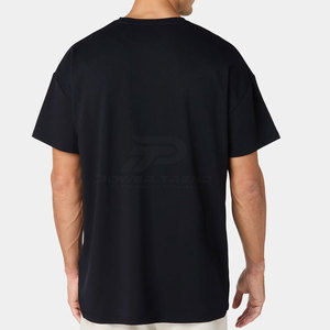เสื้อยืดโอเวอร์ไซส์ผู้ชายคุณภาพสูง ผ้าฟลีซซักแล้ว 100% ผ้าฝ้าย น้ำหนักเบา ทนทาน แห้งเร็ว เป็นมิตรกับสิ่งแวดล้อม ระบายอากาศได้ดี สวมใส่สบาย - Product Image 1