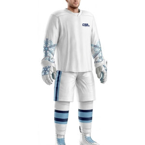 Uniforme de Hockey sobre Hielo para Hombre, Ropa Deportiva de Alto Rendimiento con Tela Transpirable para Prácticas, Partidos de Liga y Entrenamientos - Product Image 3