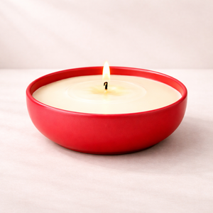 Recipiente de Cerámica Azul Oscuro para Velas, Cuenco Ancho de Pared Gruesa, Resistente al Calor, Acabado Mate Suave, para una Sola Vela, Decoración de Lujo Reutilizable - Product Image 6