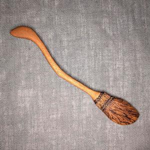 Cuchara de Té de Madera, Apta para Alimentos, Madera Natural, Cuchara para Café, Té y Azúcar, Duradera, Ecológica, Capacidad de 10 ml, Apta para Lavavajillas, Reciclable, para Cocina - Product Image 6