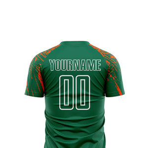 Conjunto de Camiseta de Fútbol Blanca para Hombre, Manga Corta, Impresión Sublimada, Transpirable, Poliéster, Uniforme para Adultos, Todas las Temporadas, Cuello Redondo - Product Image 3