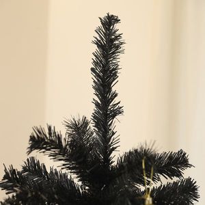Albero di Natale Artificiale Non Illuminato Alto 1,8 m con 1000 Punte di Rami, Base in Acciaio ad Apertura Automatica per Decorazioni Natalizie Casa e Ufficio - Product Image 6