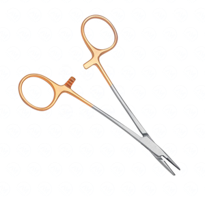 Porte-aiguilles en acier inoxydable, instruments chirurgicaux manuels de précision pour sutures, dispositifs médicaux professionnels, porte-aiguille médical - Product Image 6