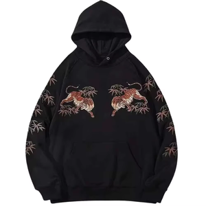 Nuevas Sudaderas con Capucha Unisex Extra Grandes, Hechas a Medida, ODM, Antiarrugas, Bordadas, de Alta Calidad, Mezcla de Algodón y Felpa, Transpirables - Product Image 1
