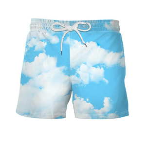 Shorts de sport OEM pour hommes, doublés, à double couche, avec poches, en polyester, vêtements de sport, streetwear, shorts pour hommes - Product Image 3
