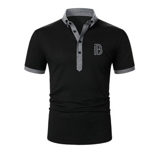 เสื้อโปโลผู้ชายใส่สบาย แห้งเร็ว ระบายอากาศดี ผลิตจากผ้าฝ้าย 100% ขายส่งราคาถูก - Product Image 1