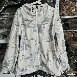 Conjunto de Chaqueta con Capucha y Pantalones Cargo, Chaqueta Transpirable con Múltiples Bolsillos con Cremallera, Pantalones Cargo con Costuras Reforzadas, Duraderos - Product Image 3