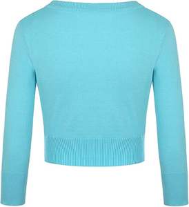 Suéter Holgado con Cuello en V y Mangas Murciélago, Transpirable, para Mujer, Talla Grande, Corte Relajado - Product Image 6