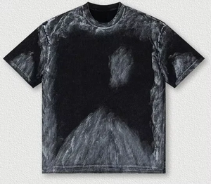 Camiseta de Hombre Nueva, Corte Cuadrado, Lavado a la Piedra, Poliéster y Algodón, Estilo Casual Oversize, Disponible en Varios Tamaños - Product Image 4