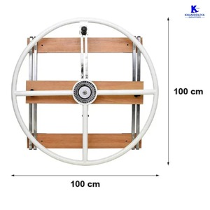 อุปกรณ์กายภาพบำบัดติดผนังแบบล้อหมุน 360 องศา K-Star สำหรับการฟื้นฟูสมรรถภาพไหล่ - Product Image 4