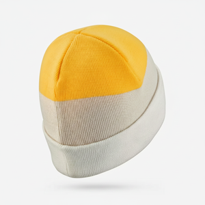 Gorro Unisex de Acrílico con Rayas, Estampado en Serigrafía, Casual, de Invierno, con Bordado y Apliques, Talla Adulto 56-58CM - Product Image 2