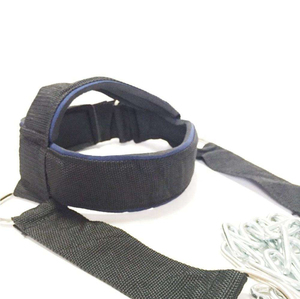 Adjustable Lightweight Neoprene <b>Head</b> Harness Steel Chain for Neck Workouts Weight Plate <b>Training</b> Bodybuilding-Wear-Resistant - Product Image 4