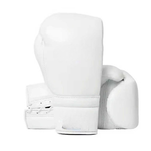 Precio al por mayor RTS, conjunto de boxeo de piel de vaca genuina de alta calidad, hecho a medida, conjunto de boxeo profesional para combate. - Product Image 5