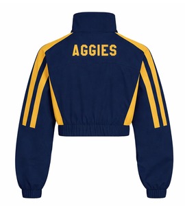 เสื้อแจ็คเก็ตวินด์เบรกเกอร์ปักลายสำหรับผู้หญิง แบรนด์ NC A&T Apparel ของ North Carolina A&T Collegiate Apparel ขายส่ง - Product Image 2