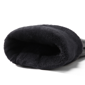 Gants de course en cuir à doigts entiers avec sangle de poignet réglable, coupe-vent, pour la conduite en hiver en plein air, unisexe - Product Image 2