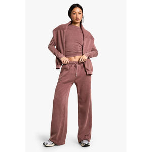 Conjunto Deportivo de 2 Piezas con Sudadera con Capucha para Mujer, Ropa de Otoño al por Mayor, Traje Deportivo de Invierno para Mujer - Product Image 5