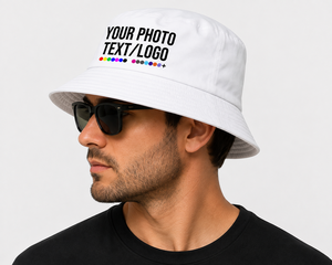 Wholesale Unisex Fashion Custom Embroidery Logo Poplin/Velour Cotton Bucket Hat - Product Image 2