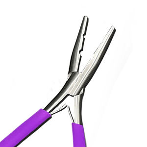Pince professionnelle pour extensions de cheveux, pour l'application de micro-anneaux et de nano-perles en salon et à usage personnel - Product Image 4