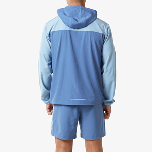 Conjunto deportivo corto informal para hombre, ligero, de secado rápido, para verano, gimnasio, entrenamiento, correr, conjunto de dos piezas. - Product Image 2