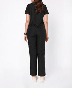 Custom Unisex Summer Hospital Scrub <b>Sets</b> with Spandex Fabric Short Sleeve Scrubs Jumpsuit for <b>Doctors</b> Nurses - Product Image 5