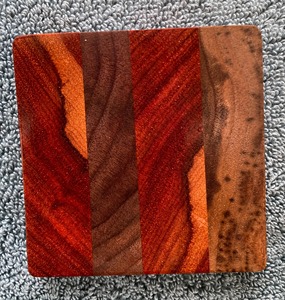 Modern Eco-Friendly Solid Wood <b>Coasters</b> Natural Acacia Wood <b>Drink</b> <b>Coasters</b> for Home Decor - Product Image 3