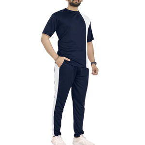 Men's Summer Breathable <b>Tracksuit</b> with Custom Design Crew Neck Casual Wear Men <b>Tracksuit</b> For Online Sale - Product Image 1