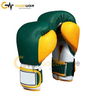 Gants de boxe de haute qualité en cuir de vachette d'origine avec logo personnalisé GW-SW-002 - Product Image 2