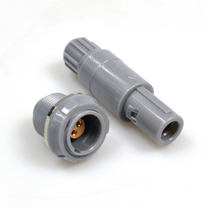Konektor soket Push-Pull berkait, konektor soket 2 Pin PAG.0P.302.CLL dengan kabel konektor Female - Product Image 1