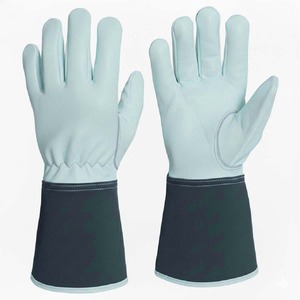 Guantes de Soldadura de Cuero Vacuno con Diseño Nuevo y Logotipo Personalizado, Certificación CE, Sin Látex, con Puño de Seguridad, Guantes Resistentes - Product Image 6