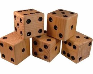 Dados de Madera con Números Personalizados, Cubos de Juego Duraderos, Juguetes Educativos Multifuncionales para la Vuelta al Cole, Manualidades, Fiestas, Juegos de Mesa - Product Image 6
