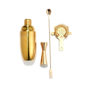 Ensemble d'outils de bar classiques, écologiques et modernes en acier inoxydable pour les bars à domicile, les fêtes, les passionnés de mixologie professionnelle, des résultats de qualité - Product Image 3