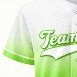 Hot Sale ODM Quick Dry Streetstyle Oversize Graphic Printed Women Plus Letter Spliced <b>Tee</b> Men <b>Baseball</b> Jersey Set Softball Wear - Product Image 6