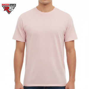 Camiseta para Hombre, Corte Regular, Estilo Casual Urbano, Ajuste Moderno, 100% Algodón, Color Sólido, Logotipo Bordado Personalizado, Ropa para Uso Diario, Venta al Por Mayor - Product Image 1