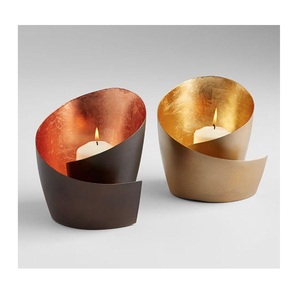 Elegant And Stylish Metal Jar For <b>Candles</b> Available in Different color and design - Product Image 5