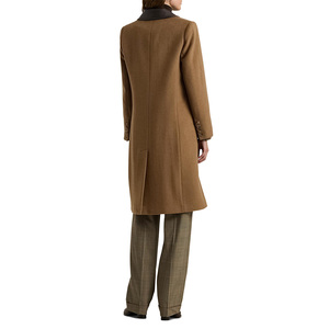 Manteau long en laine pour femme, style coréen, chaud et élégant, pour l'automne et l'hiver, idéal pour les trajets quotidiens, à manches longues - Product Image 4