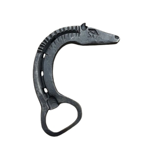 ที่เปิดขวดรูปทรงม้า ดีไซน์มินิมอล เคลือบสีดำด้าน ผลิตจากเหล็ก เหมาะสำหรับงานอีเว้นท์ ตกแต่งปาร์ตี้ และตกแต่งบาร์ - Product Image 1