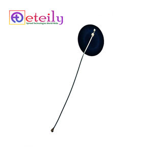 Antena Interna de forma redonda de PCB flexible de 5G 10dBI con cable de 1,13mm (L-10cm) + conector UFL - Product Image 1