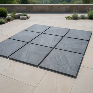 Country Antracite 20mm Full Body Porcelain Pavers 600x900mm Heavy Duty Outdoor Ceramic Floor <b>Tiles</b> - Product Image 3