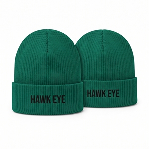 Bonnet d'hiver tricoté en acrylique personnalisé pour pêcheur, chaud, à revers, unisexe, avec étiquette personnalisée, vente en gros - Product Image 6