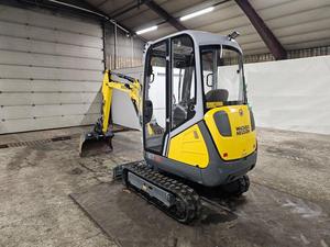 Mini-excavatrice Wacker Neuson ET12 d'occasion, 1 tonne, moteur hydraulique Huade, excavatrice compacte sur chenilles, cabine fermée pour travaux agricoles et de construction - Product Image 5