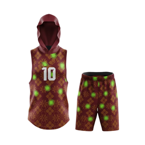 Uniforme de Fútbol 7v7 Amarillo, Top sin Mangas con Capucha, Pantalones Cortos de Alto Rendimiento, Conjuntos Personalizados con Gráficos de Sublimación para Equipos - Product Image 3