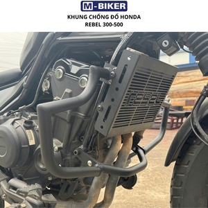 Cuadro Antivuelco Ph Kin Rebel 300 500 para Motocicleta - Cuadro Delantero Metálico Resistente a la Corrosión - Product Image 5